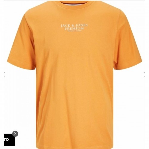 Vīriešu Krekls ar Īsām Piedurknēm Jack & Jones JPRBLUARCHIE SS TEE 12217167 Oranžs image 2