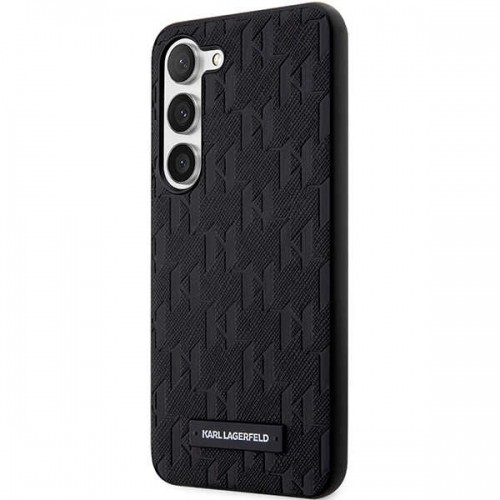 Karl Lagerfeld KLHCS24MSAKLHPK S24+ S926 hardcase czarny|black Saffiano Mono Metal Logo image 2