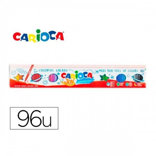 Фетр Carioca 41019 Разноцветный (96 Предметы) image 2