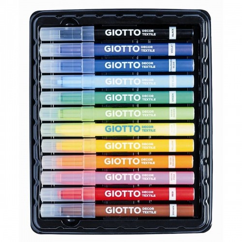 Set of Felt Tip Pens Giotto F49490000 Multicolour (12 Pieces) image 2