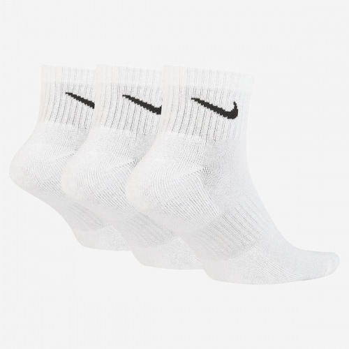 Sports Socks Nike EVERYDAY CUSHIONED SX7667 100 B White image 2