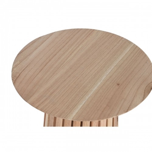Small Side Table Home ESPRIT Natural Mindi wood 40 x 40 x 60 cm image 2