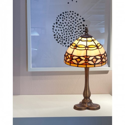 Desk lamp Viro Marfil Ivory Zinc 60 W 20 x 37 x 20 cm image 2