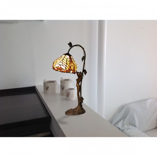 Desk lamp Viro Dalí Brown Zinc 60 W 20 x 54 x 20 cm image 2