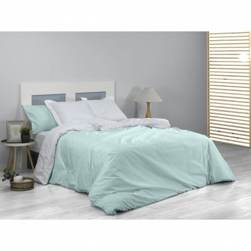 Комплект чехлов для одеяла Alexandra House Living Greta Светло-зеленый 90 кровать 2 Предметы image 2