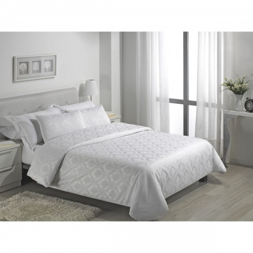 Комплект чехлов для одеяла Alexandra House Living Viena Белый 180 кровать 6 Предметы image 2