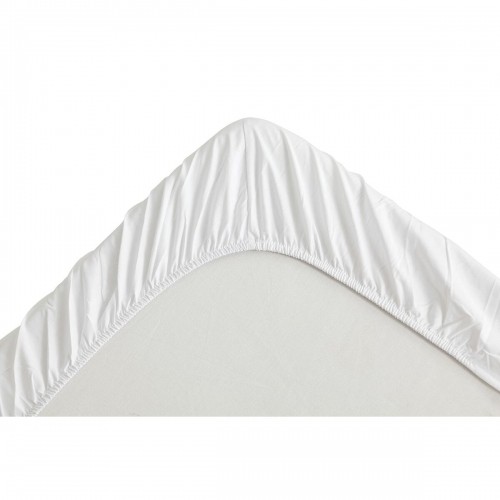 Fitted sheet Alexandra House Living White 200 x 200 cm image 2