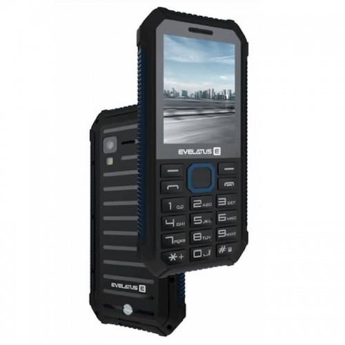 Evelatus Samson Проризиновый IP67 Защитой кнопочный телефон с Двумя Sim картами & емким акумулятором Черный image 2