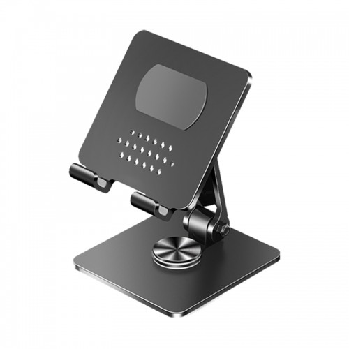 iLike STM4 Металлический держатель для планшетного ПК с регулируемым углом и вращением на 360 градусов Черный image 2