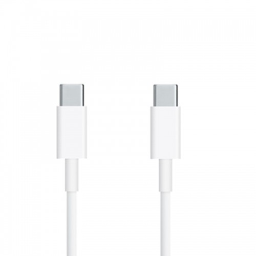 CP USB-C uz USB-C PD 96W 5A Super Ātras Uzlādes Laptopa MacBook Telefona 2m vads Balts image 2