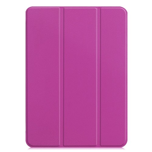 iLike Tri-Fold Plāns Eko-Ādas Statīva Maks Samsung Tab A7 Lite 8.7'' (2020) T200 / T225 Violets image 2