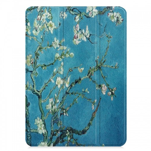 iLike Tri-Fold Тонкий Эко-кожанный Чехол Книжка Huawei MatePad T10s 10.1'' AGS3-L09 (2020) Sakura image 2