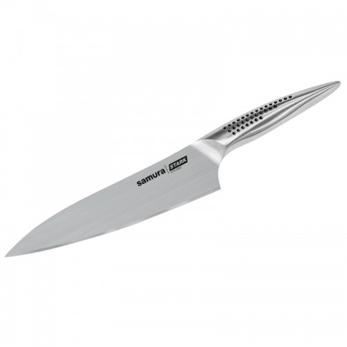 Samura STARK Perfect Kitchen Chef Knife 166mm no AUS 8 džepos no AUS 8 Japānas tērauda 59 HRC image 2