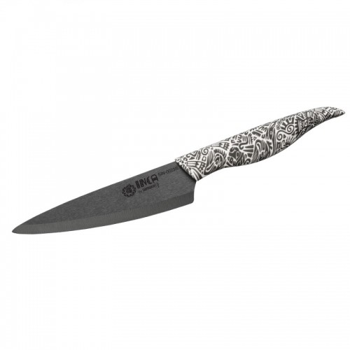 Samura Inca Универсальный кухонный нож с 155mm циркония керамическим лезвием ABS TPR ручкой image 2