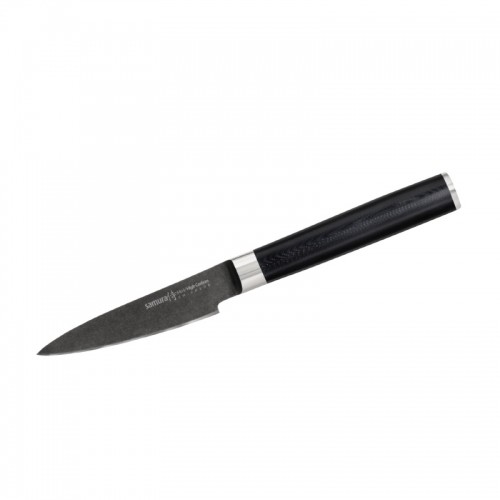Samura MO-V Stonewash Овощной нож 90mm из AUS 8 Японской из стали 59 HRC image 2