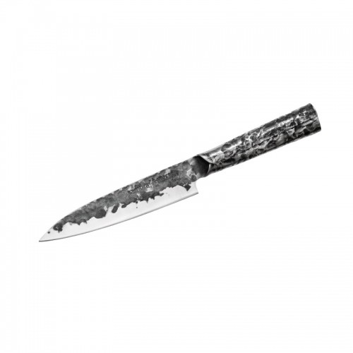 Samura Meteora Universāls virtuves nazis Santoku 160 mm no AUS 10 Damaskas tērauda 60 HRC image 2