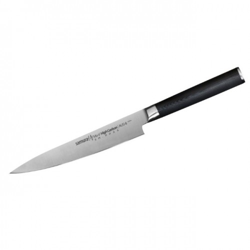Samura MO-V Универсальный кухонный нож 150mm из AUS 8 Японской стали 59 HRC image 2