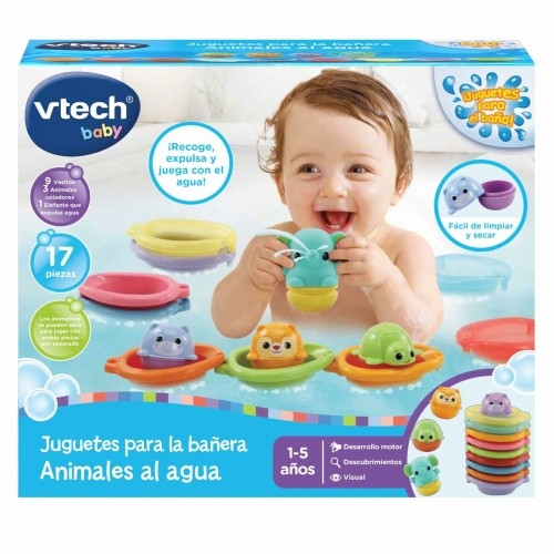 Игрушки для ванной Vtech Животные 17 Предметы image 2