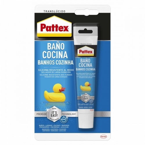 Silikona Pattex Caurspīdīgs Silikona 50 ml image 2