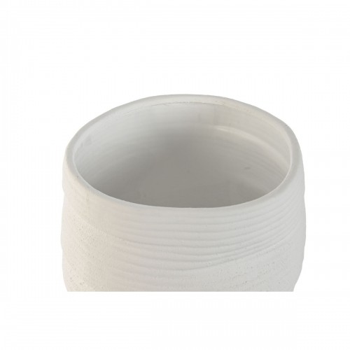 Planter Home ESPRIT White Ceramic 29 x 29 x 27 cm image 2