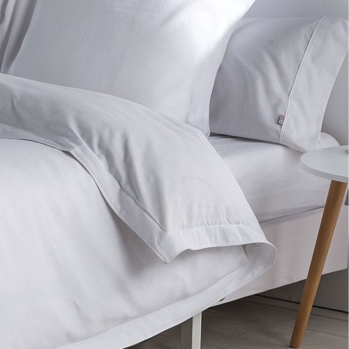 Duvet cover set Alexandra House Living White Double 5 Pieces image 2