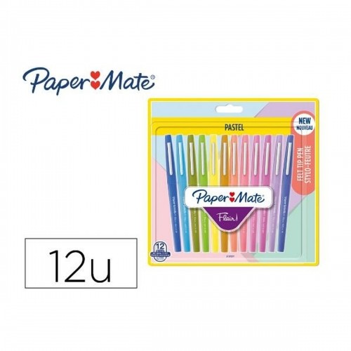 Set of Felt Tip Pens Paper Mate 2137277 12 Pieces image 2
