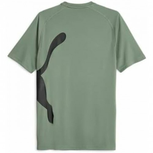 Vīriešu Krekls ar Īsām Piedurknēm Puma 523863 44 Zaļš (M) image 2