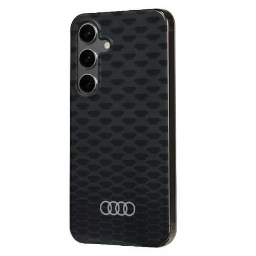 Audi IML Pattern MagSafe Case S24 S921 czarny|black hardcase AU-IMLMS24-Q5|D3-BK image 2