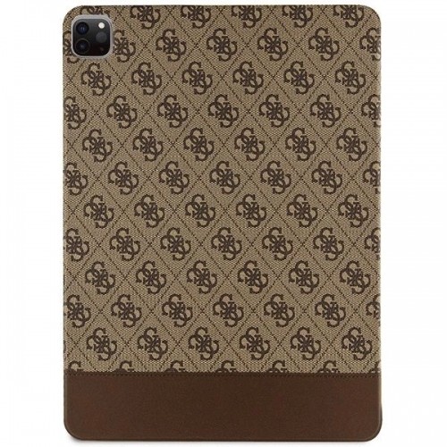 Guess 4G Stripe Allover case for iPad Pro 12.9&quot; - brown image 2