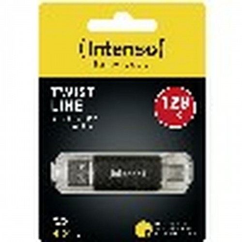 USB Zibatmiņa INTENSO Antracīts 128 GB 128 GB SSD image 2