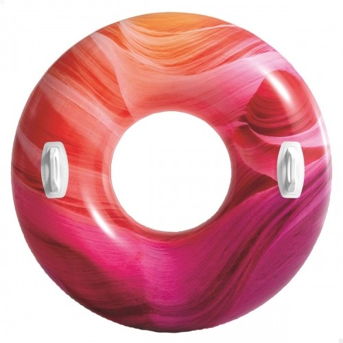 Inflatable Pool Float Intex With handles Ø 91 cm Multicolour image 2