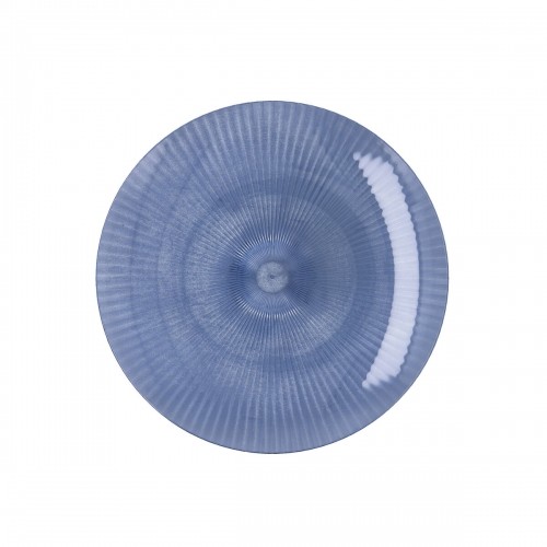 Плоская тарелка Quid Sunset Синий Пластик 19 cm (12 штук) image 2