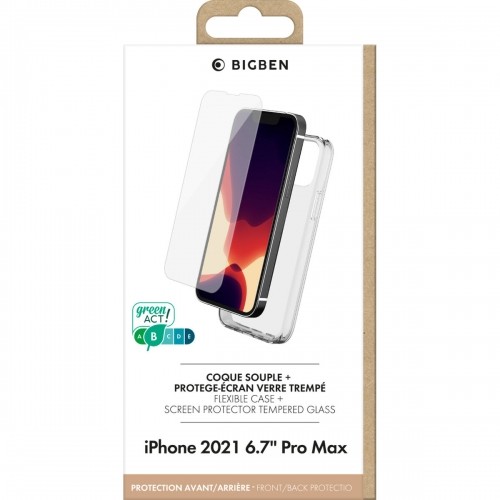 Pārvietojams Pārsegs BigBen Connected PACKSILIVTIP1367 Caurspīdīgs Apple iPhone 13 Pro Max image 2