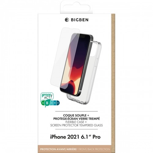 Pārvietojams Pārsegs BigBen Connected PACKSILIVTIP1361P Caurspīdīgs Apple iPhone 13 Pro image 2