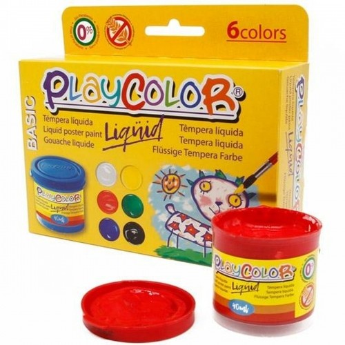 Tempera Playcolor Daudzkrāsains 40 ml (12 gb.) image 2