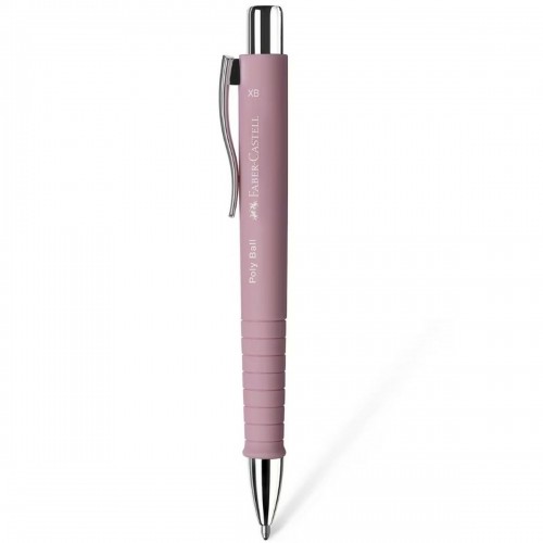 Pildspalva Faber-Castell Poly Ball XB Rozā (5 gb.) image 2