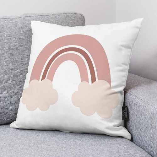 Cushion cover Kids&Cotton Lavi A Pink 50 x 50 cm Rainbow image 2