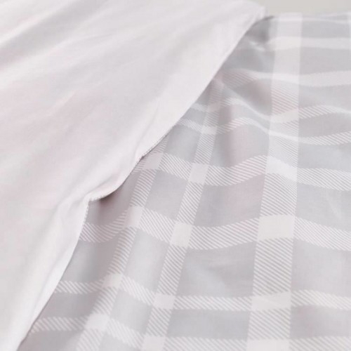Комплект чехлов для одеяла TODAY Qads Светло-серый 220 x 240 cm 3 Предметы image 2