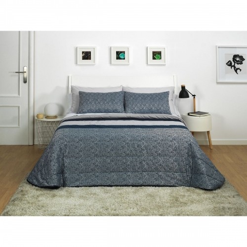 Bedspread (quilt) Alexandra House Living Estelia Blue 235 x 270 cm image 2