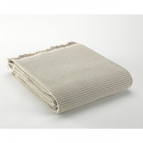 Blanket Alexandra House Living Abella Beige 180 x 260 cm image 2