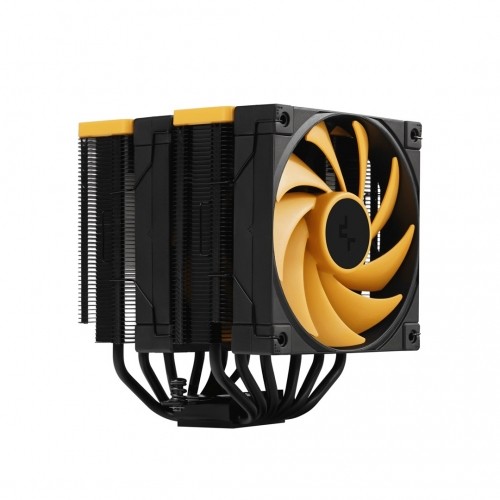 DeepCool AK620 Zero Dark Zoria Processor Air cooler 12 cm Black, Yellow 1 pc(s) image 2