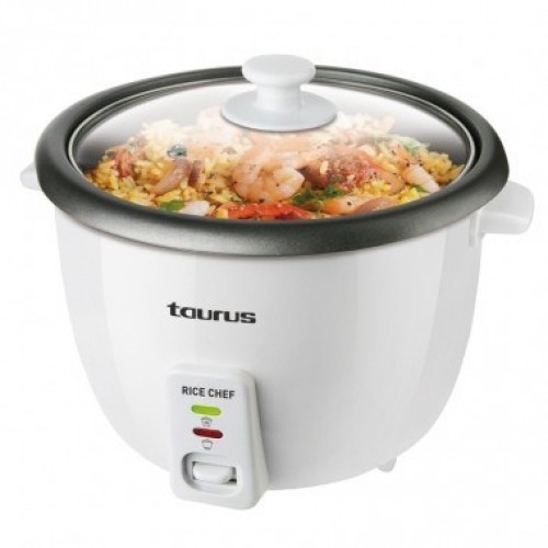 Taurus RICE CHEF rice cooker 1.8 L 700 W Grey, White image 2