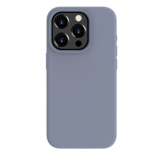 Evelatus Premium Magsafe Мягкого прикосновения силиконовый чехол-крышка Apple iPhone 15 Pro Max Лаванда Серый image 2