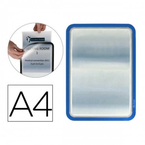 Информационная рамка Tarifold 194951 Синий A4 PVC Пластик (2 штук) image 2