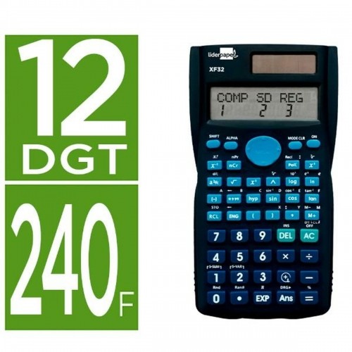 Zinātniskais kalkulators Liderpapel XF32 Zils image 2