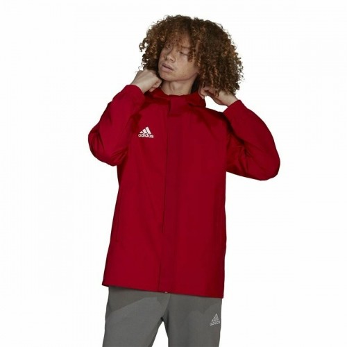 Men's Sports Jacket Adidas Entrada 22 Red image 2