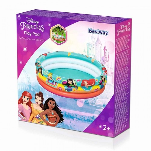 Inflatable Paddling Pool for Children Bestway Disney Princesses 122 x 30 cm (1 Unit) image 2