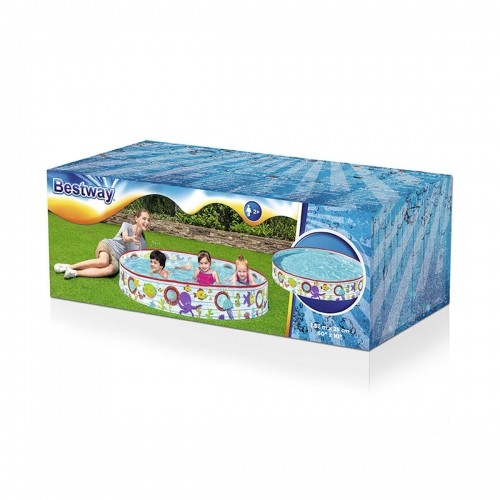 Inflatable Paddling Pool for Children Bestway Fish 152 x 25 cm image 2