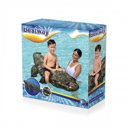 Inflatable Pool Float Bestway Krokodils 193 x 94 cm image 2