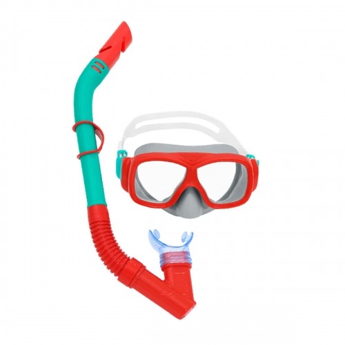 Детские очки для ныряния с трубкой Bestway Синий Оранжевый Разноцветный image 2